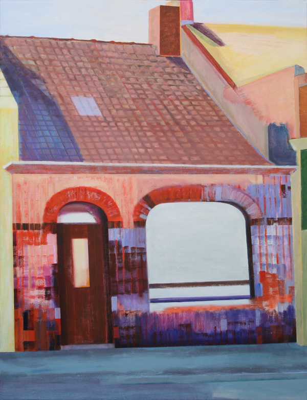 Chocohome 2012 olieverf op doek 60cm x 80cm