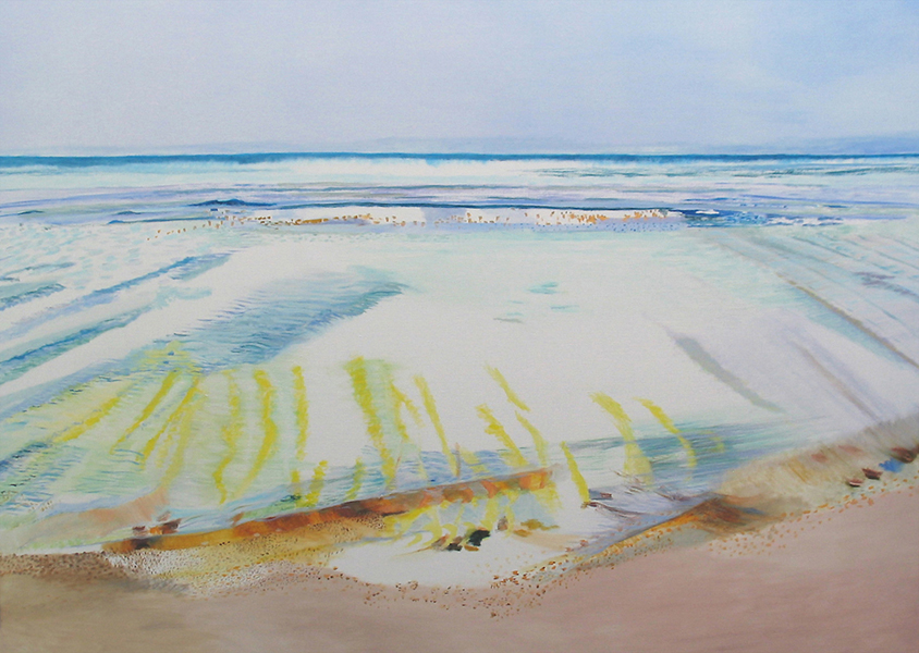 de Zee, de Zee 2008 olieverf op linnen 185cm x 130cm