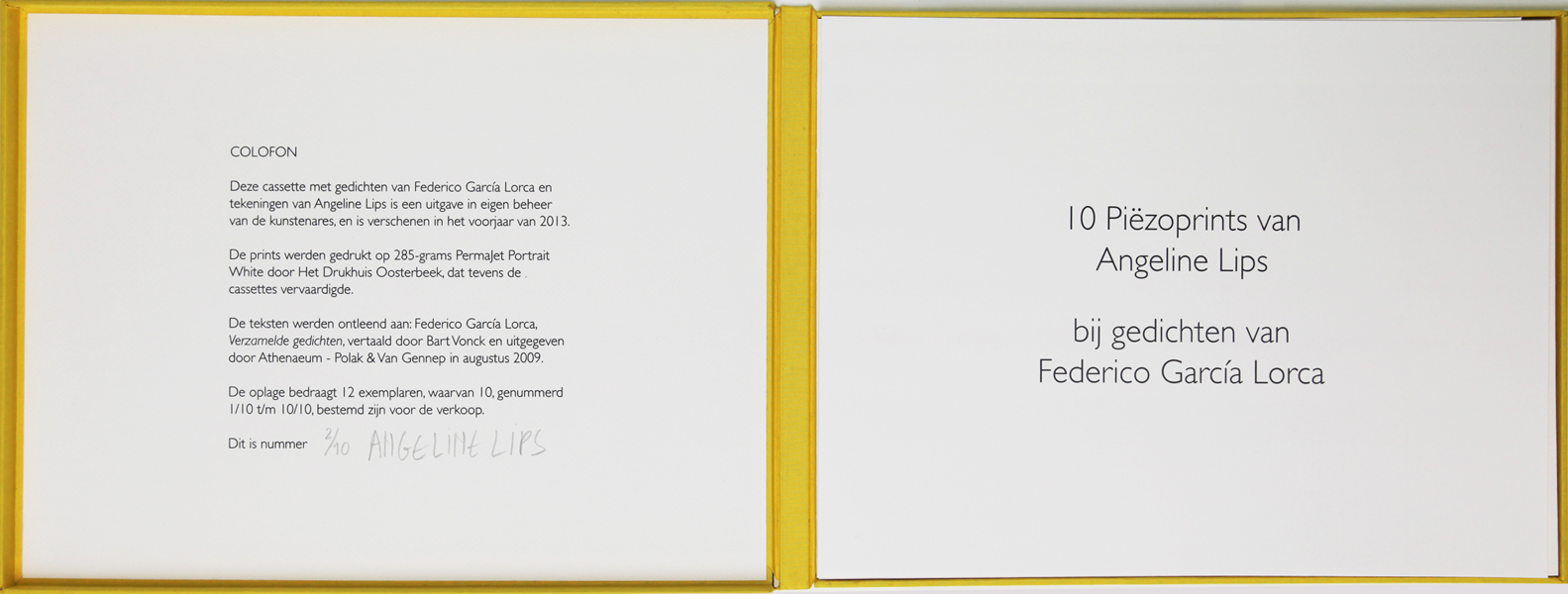 02 Cassette Federico García Lorca-binnenwerk
