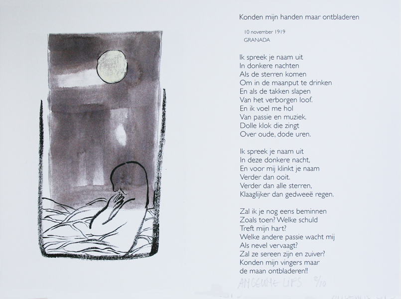 Federico García Lorca – Konden mijn handen maar ontbladerenb