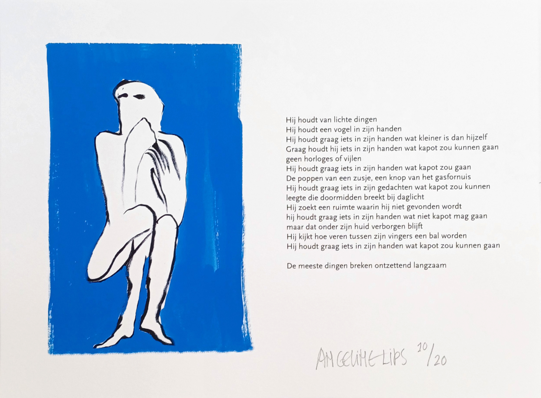 de meeste dingen breken-hij houdt van lichte dingen-Kira Wuck