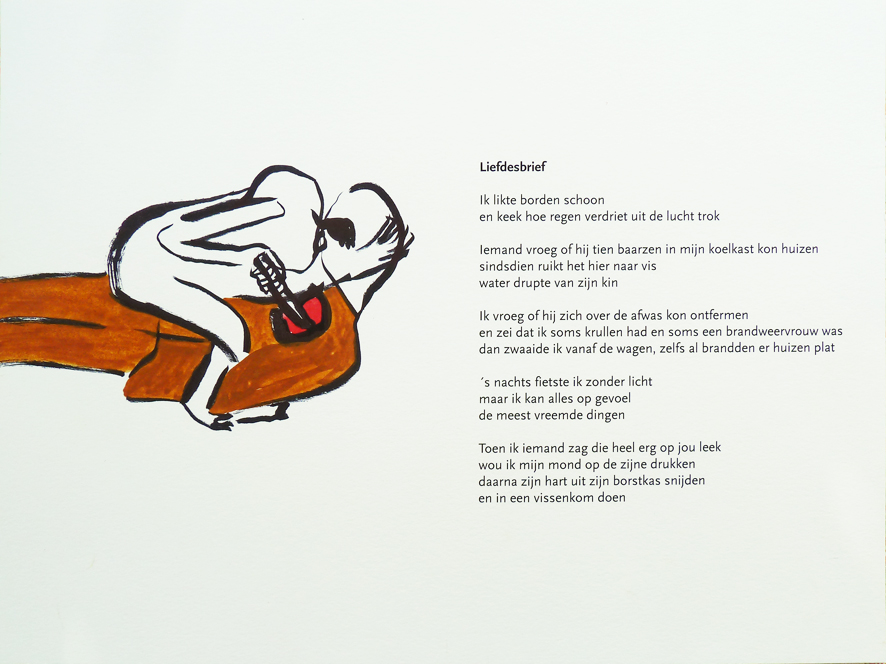 de meeste dingen breken-liefdesbrief