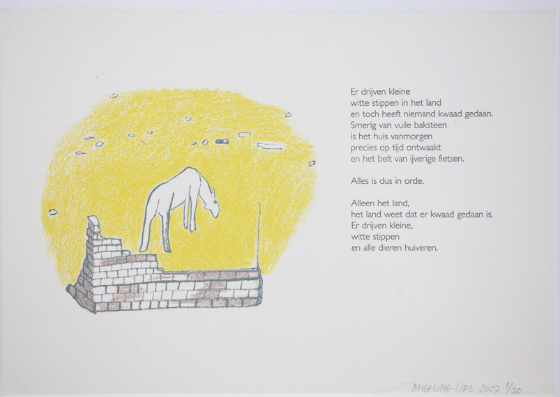 ik weet dat ik van alle dingen ben-Stippen